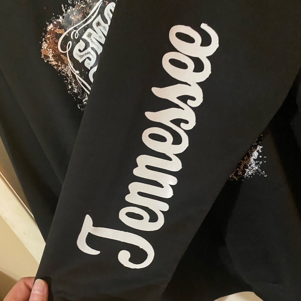Black Graphic Men's Sweater - Picture 4 of 6